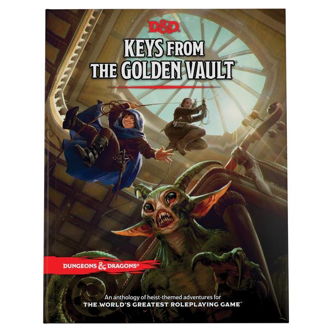 Książka Keys from the Golden Vault (Dungeons & Dragons Adventure Book) 