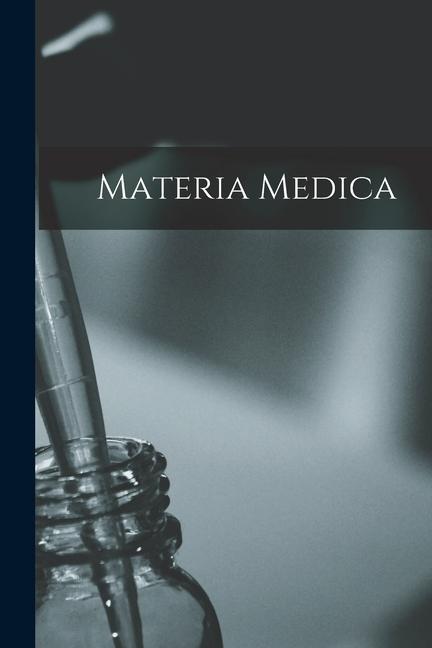 Könyv Materia Medica 