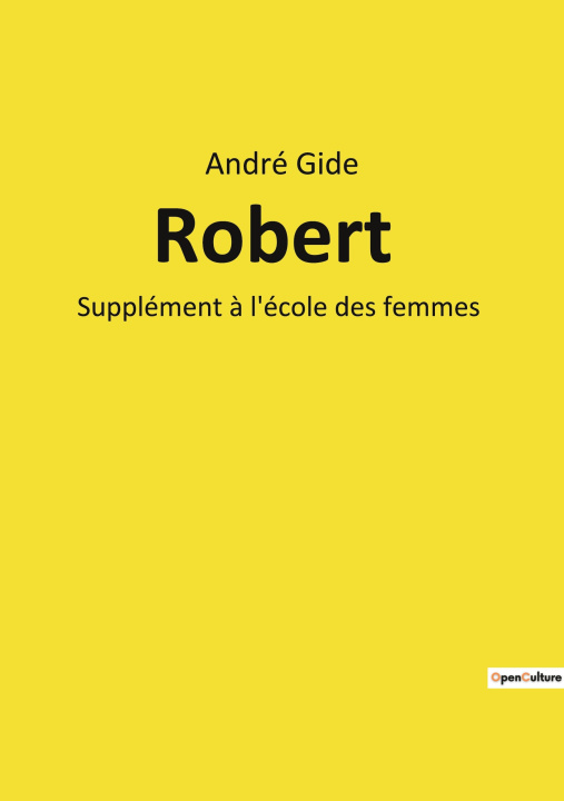 Knjiga Robert Gide
