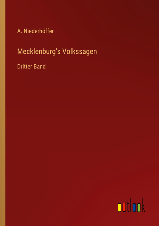 Knjiga Mecklenburg's Volkssagen A. Niederhöffer