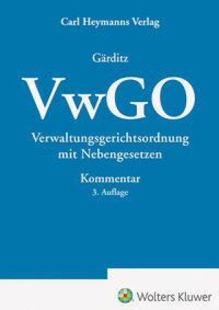Libro VwGO Kommentar Klaus Ferdinand Gärditz