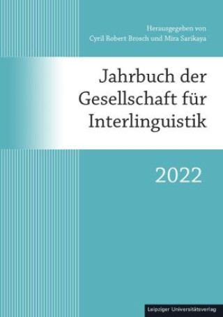 Knjiga Jahrbuch der Gesellschaft für Interlinguistik Cyril Robert Brosch