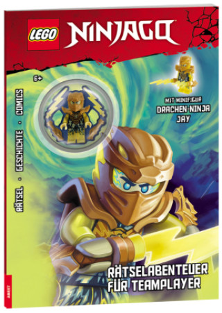 Könyv LEGO® Ninjago® - Rätselabenteuer für Teamplayer, m. 1 Beilage 