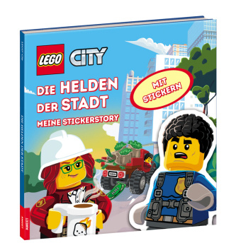 Carte LEGO® City - Die Helden der Stadt - Meine Stickerstory 