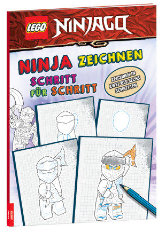 Carte LEGO® NINJAGO® - Ninja zeichnen Schritt für Schritt 