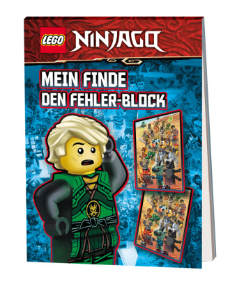 Kniha LEGO® NINJAGO® - Mein Finde den Fehler-Block 