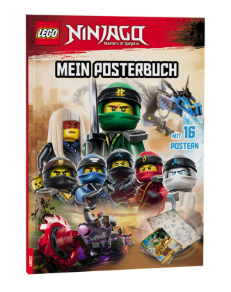 Carte LEGO® NINJAGO® - Mein Posterbuch 