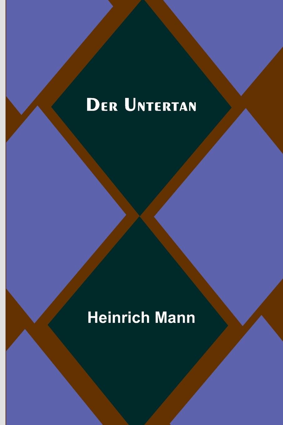 Book Der Untertan Heinrich Mann