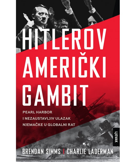 Kniha Hitlerov američki gambit Charlie Laderman