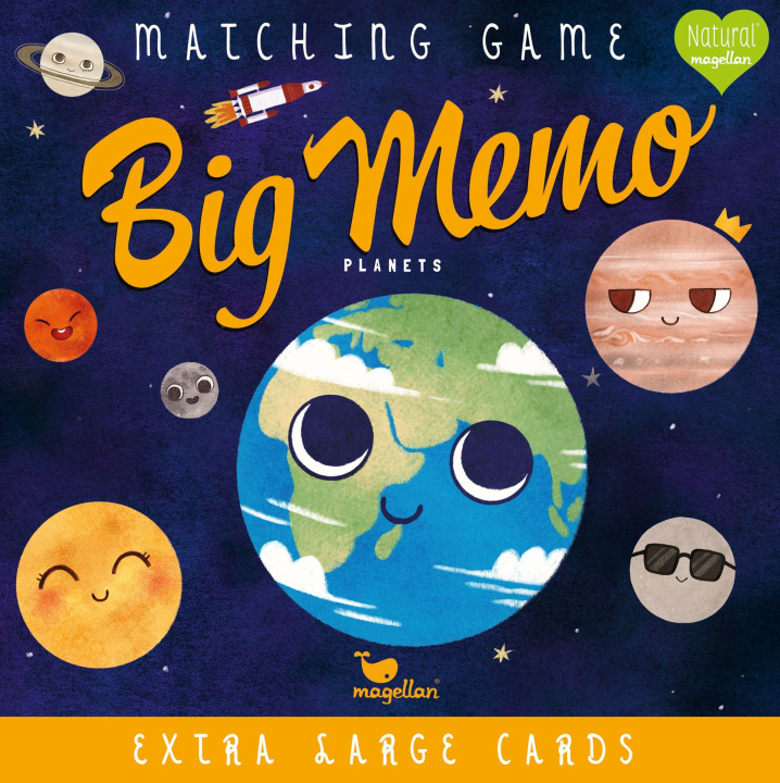 Igra/Igrača Big Memo - Planets Maren Hasenjäger