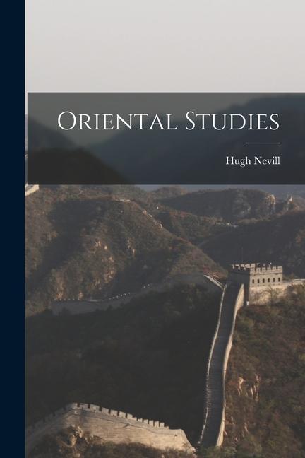 Book Oriental Studies Hugh Nevill