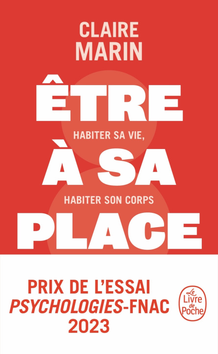 Book Etre à sa place Claire Marin