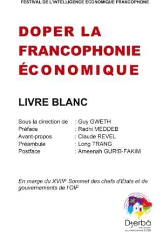 Carte Doper la Francophonie économique 