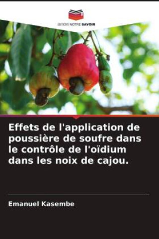 Kniha Effets de l'application de poussi?re de soufre dans le contrôle de l'o?dium dans les noix de cajou. 