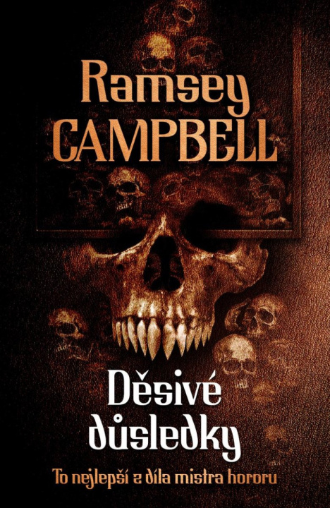 Kniha Děsivé důsledky Ramsey Campbell