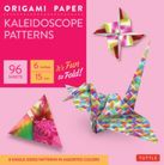Naptár/Határidőnapló Origami Paper - Kaleidoscope Patterns - 6" - 96 Sheets 