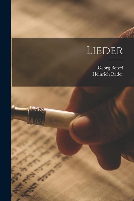 Knjiga Lieder Heinrich Reder