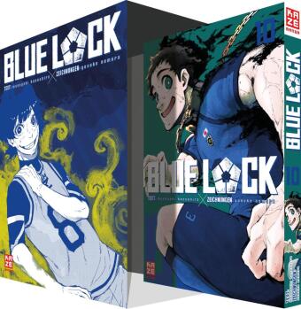 Книга Blue Lock - Band 10 mit Sammelschuber Yusuke Nomura