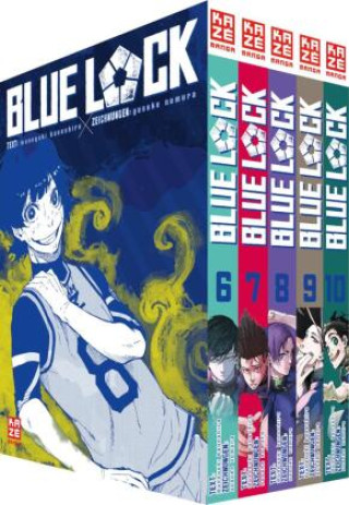 Kniha Blue Lock - Band 6-10 im Sammelschuber Yusuke Nomura