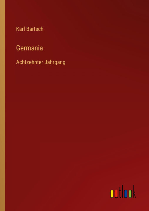 Knjiga Germania Karl Bartsch