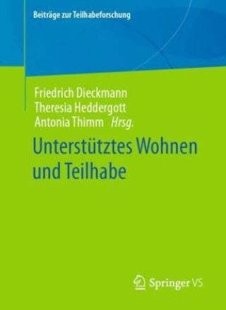 Книга Unterstütztes Wohnen und Teilhabe Friedrich Dieckmann