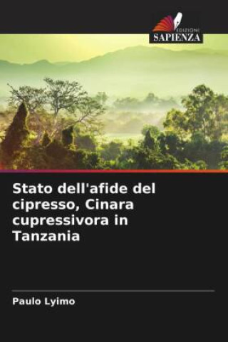 Carte Stato dell'afide del cipresso, Cinara cupressivora in Tanzania 