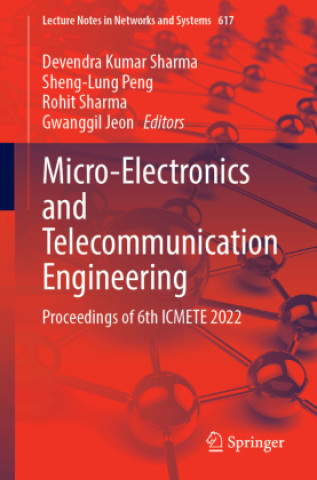 Knjiga Micro-Electronics and Telecommunication Engineering Devendra Kumar Sharma