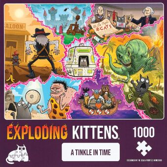 Joc / Jucărie Exploding Kittens Puzzle A Tinkle in Time 