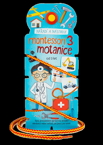 Book Montessori motanice 3 Nářadí a nástroje 