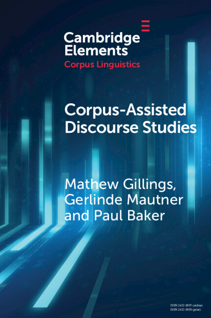 Book Corpus-Assisted Discourse Studies Mathew Gillings