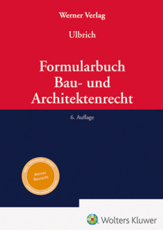 Carte Formularbuch Bau- und Architektenrecht Hans Benno Ulbrich