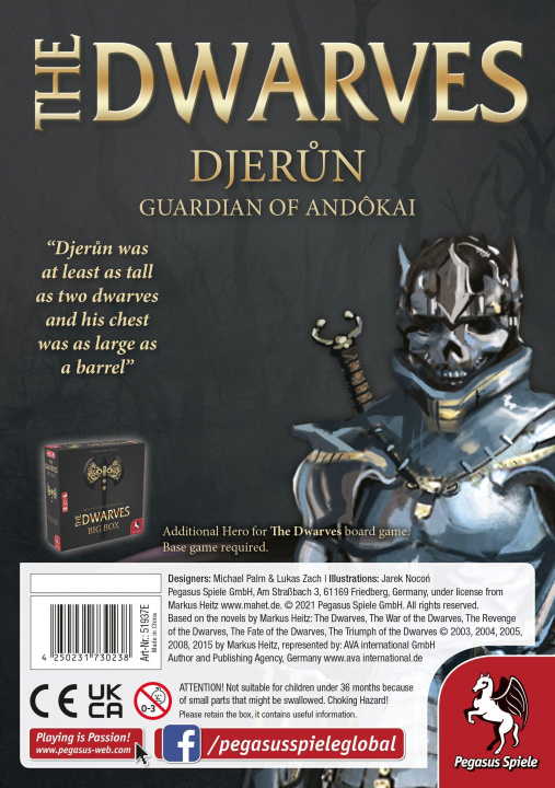 Játék The Dwarves Characterpack Djerun (English Edition) 