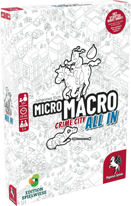 Gra/Zabawka MicroMacro: Crime City 3 - All In (Edition Spielwiese) (English Edition) 