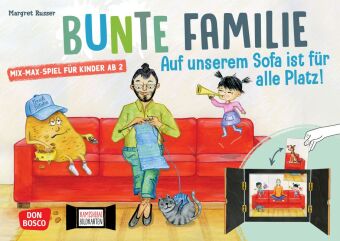 Joc / Jucărie Bunte Familie: Auf unserem Sofa ist für alle PlatzMix-Max-Spiel für Kinder ab 2 Margret Russer
