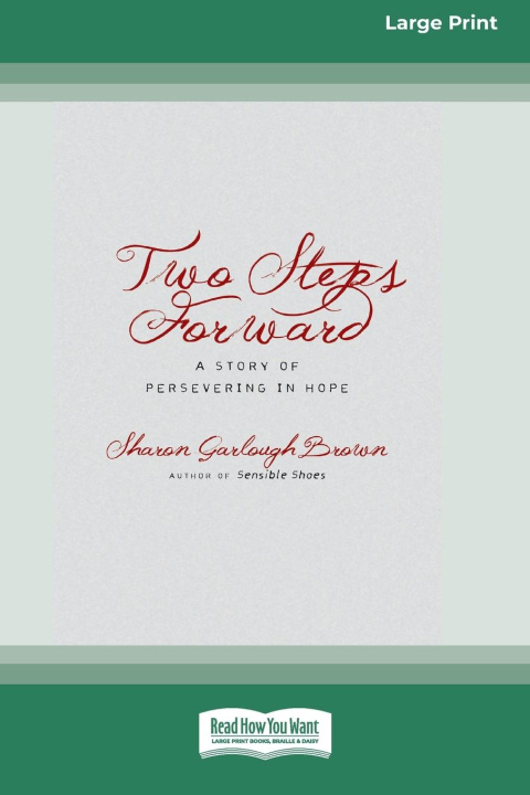 Knjiga Two Steps Forward Sharon Garlough Brown