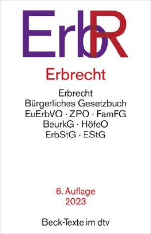 Knjiga Erbrecht Wolfgang Burandt