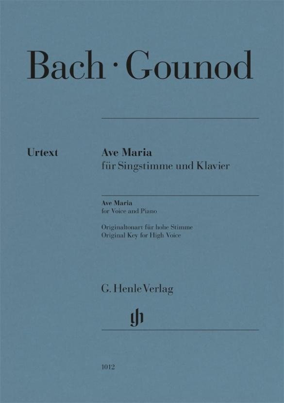 Carte Gounod, Charles - Ave Maria (Johann Sebastian Bach) Gérard Condé