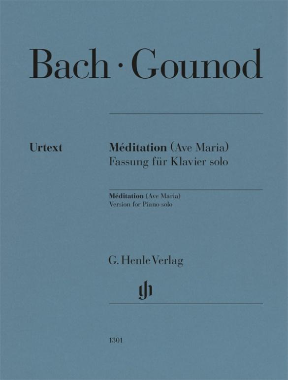 Carte Gounod, Charles - Méditation, Ave Maria (Johann Sebastian Bach) Gérard Condé