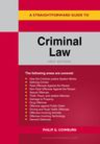 Carte Straightforward Guide To Criminal Law Philip G Cowburn