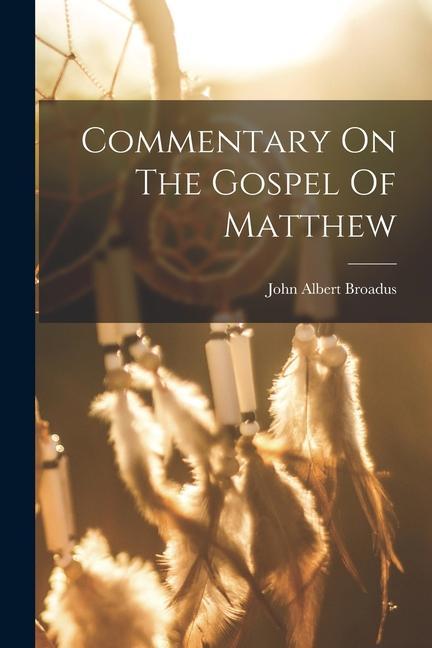 Kniha Commentary On The Gospel Of Matthew 