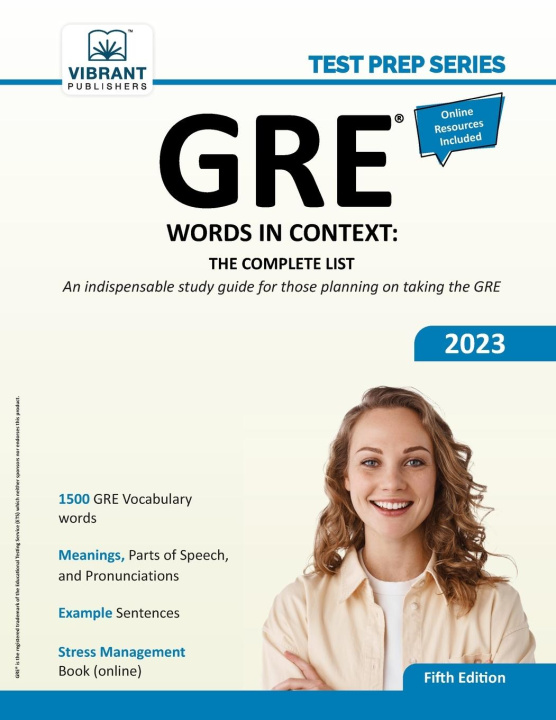 Knjiga GRE Words In Context Vibrant Publishers