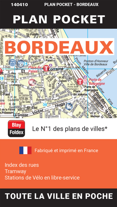 Libro BORDEAUX PLAN POCKET 2023 BLAY-FOLDEX