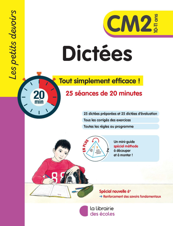Knjiga Les petits devoirs - Dictée CM2 