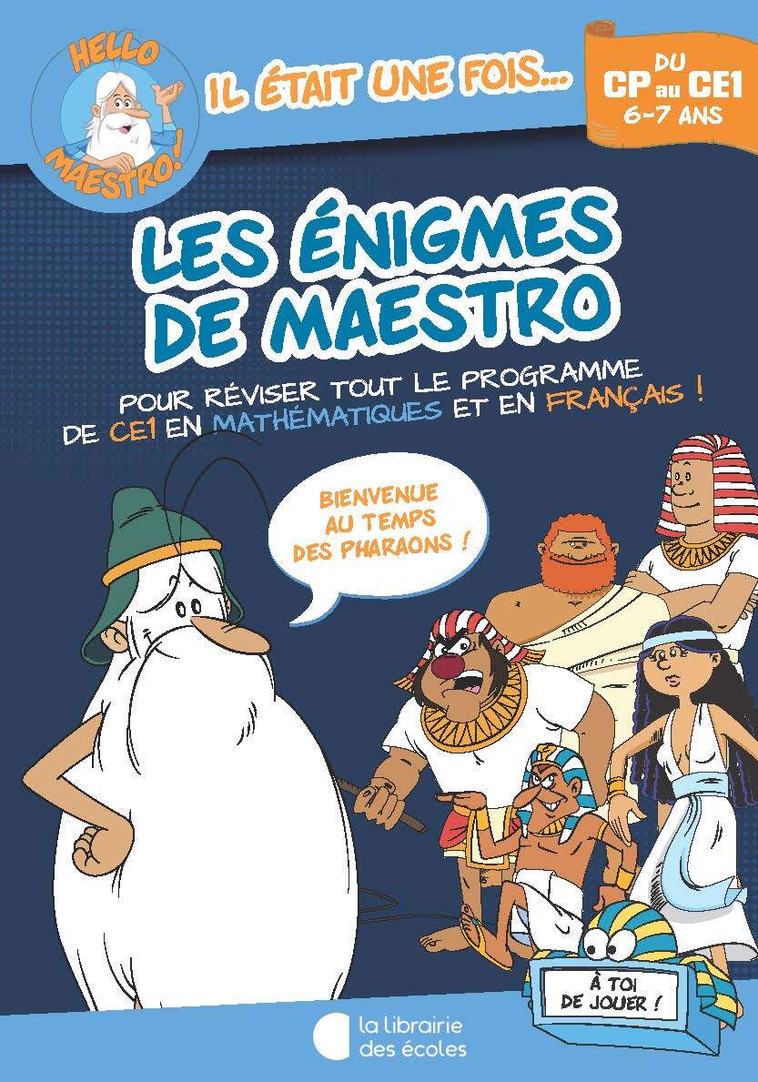 Book Hello Maestro ! Les énigmes de Maestro CP-CE1 