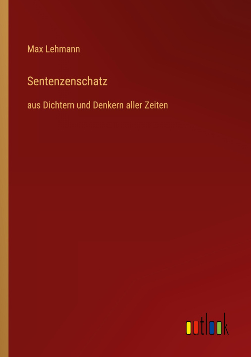 Knjiga Sentenzenschatz Max Lehmann