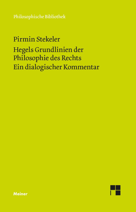 Książka Hegels Grundlinien der Philosophie des Rechts. Ein dialogischer Kommentar 