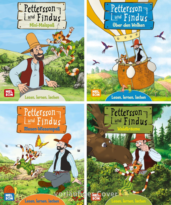 Játék Nelson Mini-Bücher: Pettersson und Findus 5-8 