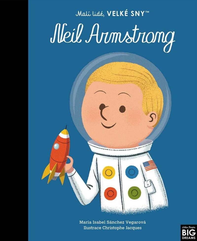 Carte Neil Armstrong Vegarová María Isabel Sánchez