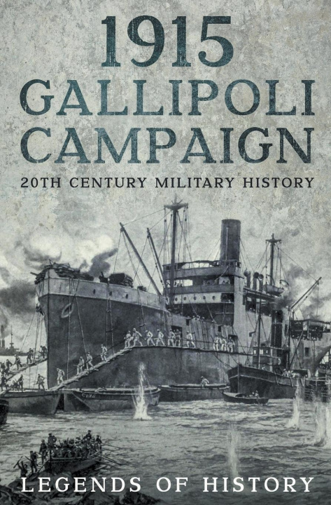 Carte 1915 Gallipoli Campaign 