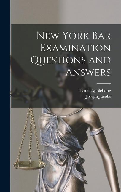 Könyv New York bar Examination Questions and Answers Louis Applebone